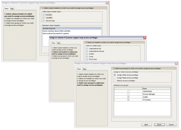 IT landscape administration - Assign access privileges