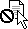 Mouse pointer when moving bars