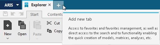 New tab