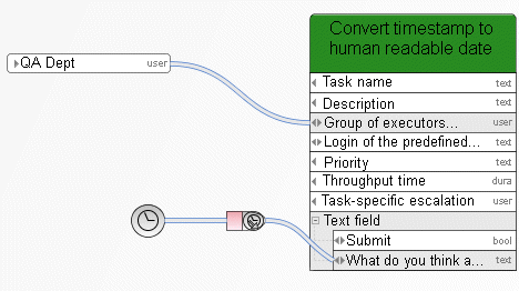 Convert time stamp or date to human readable text